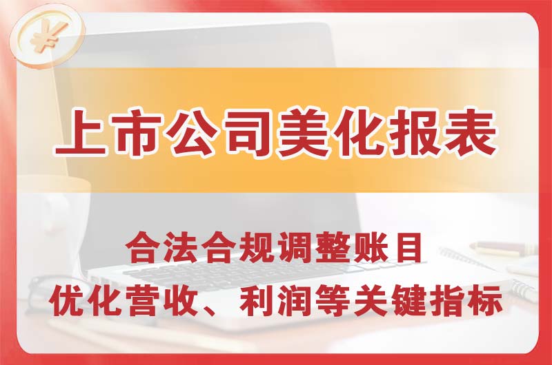 九江上市公司美化报表